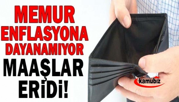 Memur enflasyona dayanamıyor! Maaşlar eridi! Memur maaşları hiç noktasında…