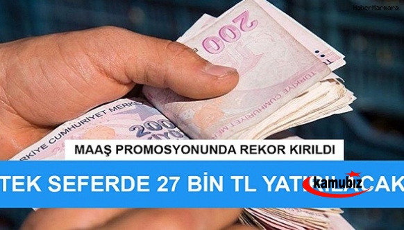 27 bin TL rekor promosyon anlaşması