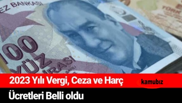 2023 yılı MTV, pasaport, ehliyet, trafik cezaları belli oldu! İşte zamlı liste...