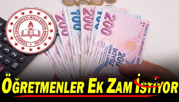 9 Aralık 18.30'da Öğretmenler Ek Zam İstiyor