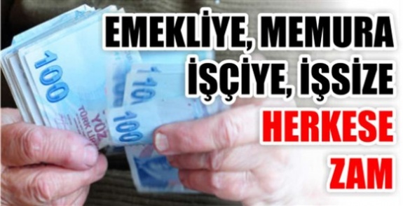 2019'da herkesin geliri artacak! 2019 emekli, memur ve işçi maaşları ne kadar olacak?