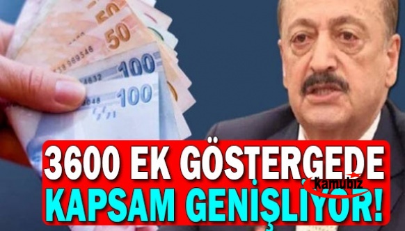 3600 ek göstergede kapsam genişliyor! Yeni ek gösterge düzenlemesi geliyor!