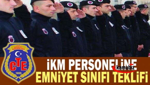 İnfaz koruma memurlarına 'Emniyet Hizmetleri Sınıfı' kanun teklifi Meclise sunuldu