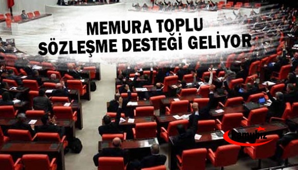 Memura 'toplu sözleşme desteği' geliyor