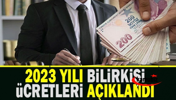 2023 bilirkişi ücretlerine yüzde 100 zam geldi! İşte 2023 yılı Bilirkişilik Asgari Ücret Tarifesi