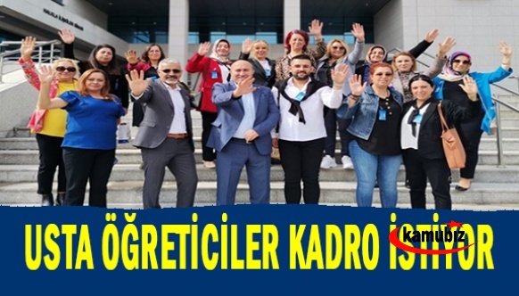 Usta Öğreticiler kadro istiyor