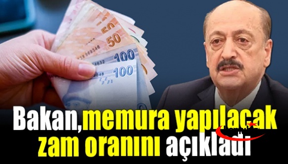 Bakan Bilgin, memura yapılacak zam oranını açıkladı! İşte refah payı, EYT ve vergi dilimi hakkında flaş sözler