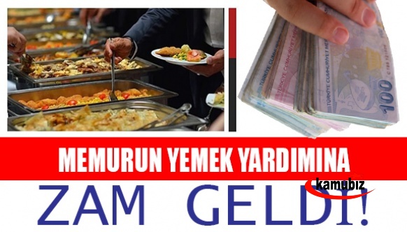 Kadrolu ve sözleşmeli memurların 2023 yemek ücreti belli oldu