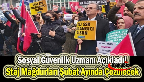 Sosyal Güvenlik Uzmanı açıkladı! Staj mağdurları Şubat ayında çözülecek