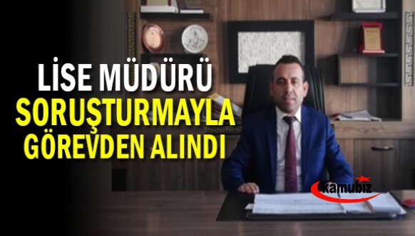 Kaymakam lise müdürünü görevden alındı