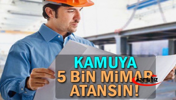 4 yılda 91 mimar atandı! Kamuya 5000 mimar atansın!