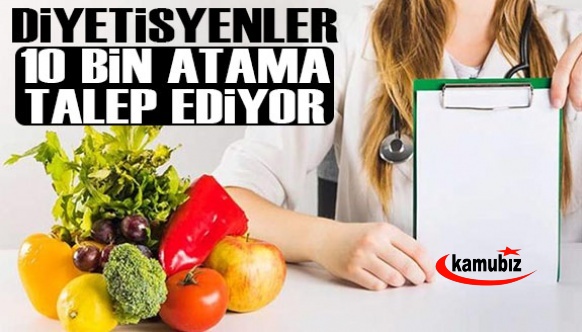 Diyetisyenler, 10 bin atama talep ediyor