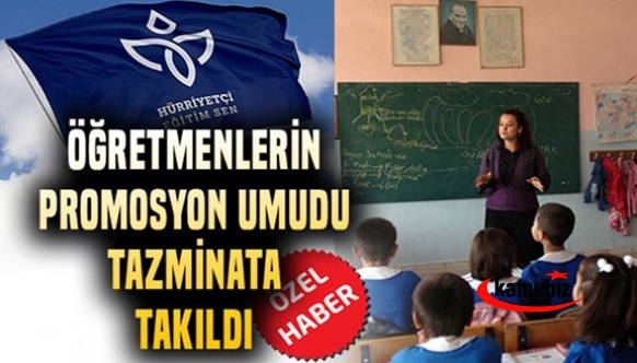 Öğretmenlerin promosyon ihalesinde şok yaşadılar