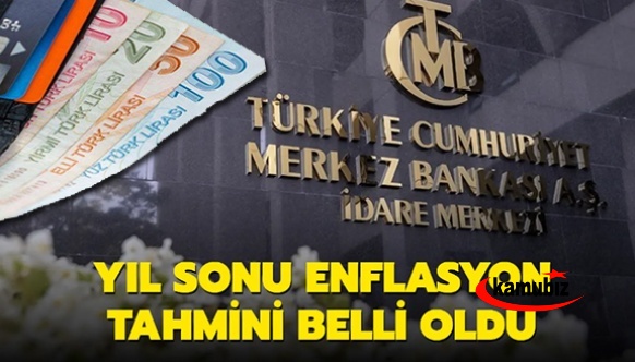 Merkez Bankası yıl sonu enflasyon tahminini açıkladı