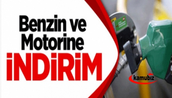 Benzin ve motorine indirim kesinleşti!