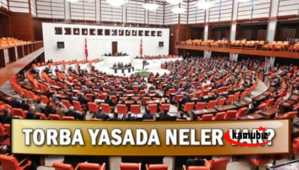 AK Parti'den 4 torba yasa! Torba yasada neler var?