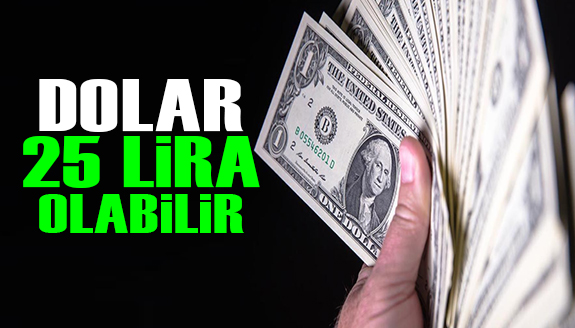 Doları olanlara önemli uyarı! 25 liraya yükselebilir!