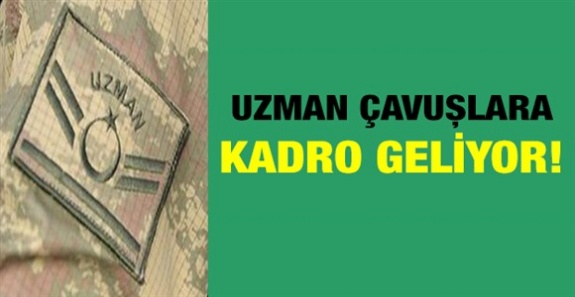 MHP'li vekilden uzman çavuşlara kadro müjdesi