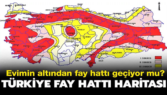 Evimin altından fay hattı geçiyor mu? e-Devlet sorgulama