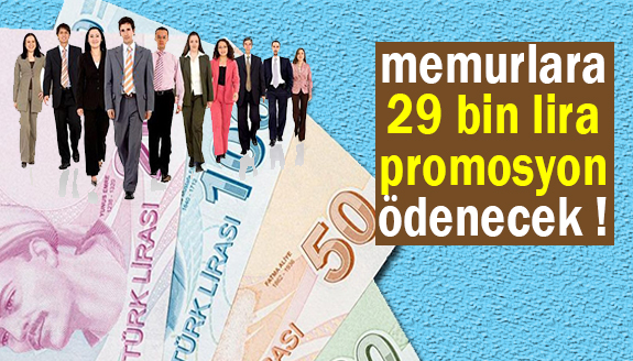 Vakıf Bank, memurlara 29 Bin Lira promosyon ödeyecek