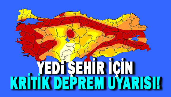 8 şehir için kritik deprem uyarısı!