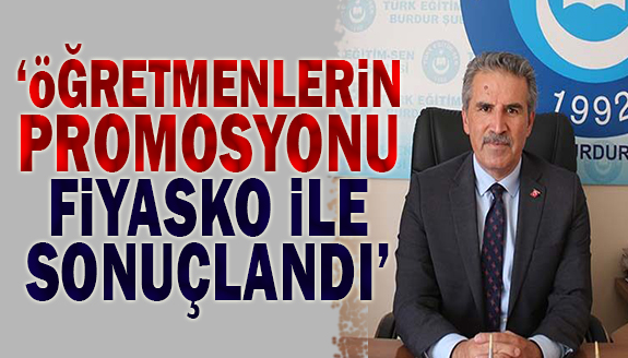 'Öğretmenlerin promosyon ihalesi fiyasko ile sonuçlandı'