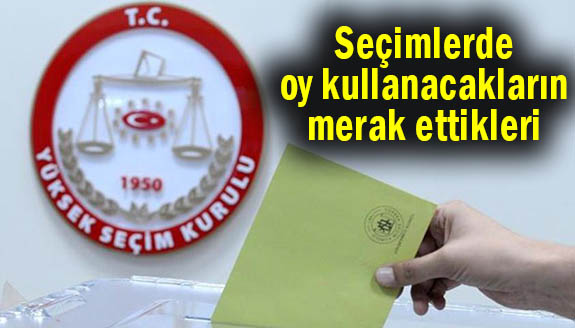 Seçimlerde oy kullanacakların merak ettiği 25 soru 25 cevap