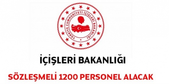 İçişleri Bakanlığı 1200 sözleşmeli memur alacak! Son başvuru 26 Şubat 2019