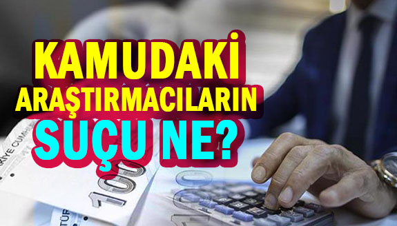 Kamudaki araştırmacıların suçu ne?