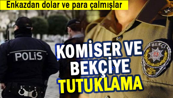 Enkazdan altın ve para çalan komiser ve bekçiye gözaltı