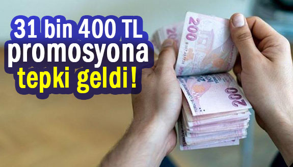 5 yıl için 31 bin 400 TL promosyon ihalesine itiraz geldi!