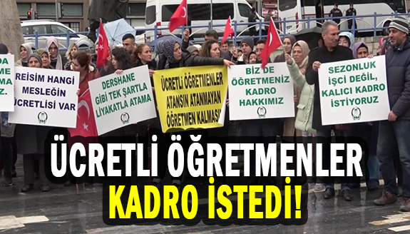 "Ücretli Polis, Ücretli Doktor Var mı? Neden Ücretli Öğretmen Var"