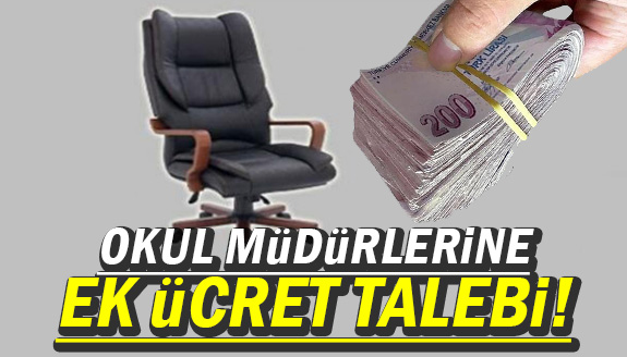 Türk Eğitim-Sen'den okul müdürlerine ek ücret talebi