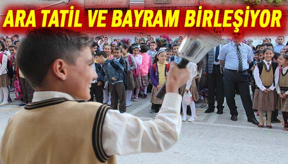 Okullarda ara tatil ve bayram birleşiyor! Öğretmenler idari izinli sayılacak