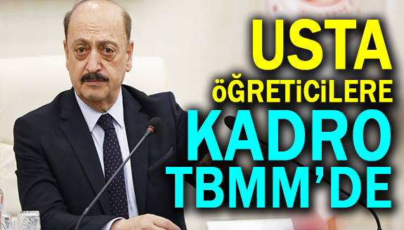 Ücretli öğretmenlere kadro gündemdeydi! Usta öğreticilere kadro Bakan'a soruldu?