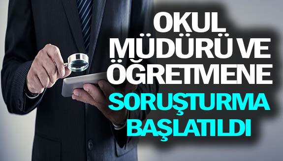 Öğretmen, okul müdürüne tokat attı! İl Müdürü ikisine de soruşturma açtı