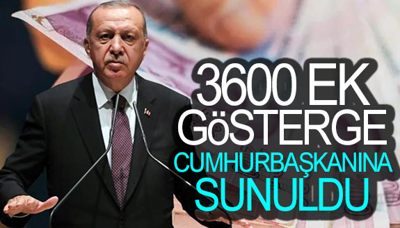 3600 ek gösterge mağduriyeti Cumhurbaşkanına sunuldu!