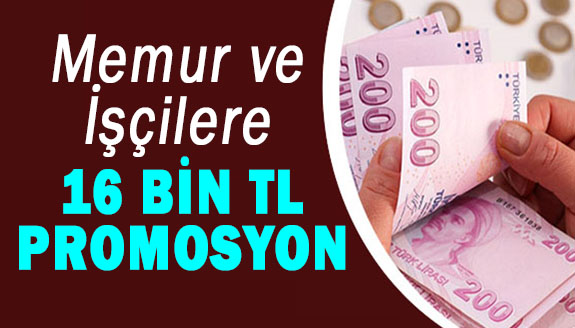 Büyükşehir Belediye personeline 16 bin TL promosyon iddiası