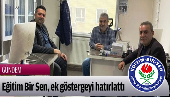 Eğitim Bir Sen, 3600 ek göstergeyi hatırlattı