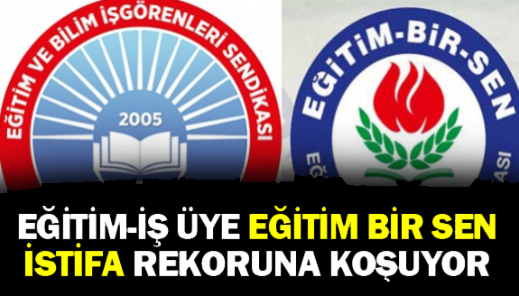 Eğitim-İş Yetkili Sendika Oluyor, Eğitim-Bir-Sen İstifa Rekoruna Koşuyor!