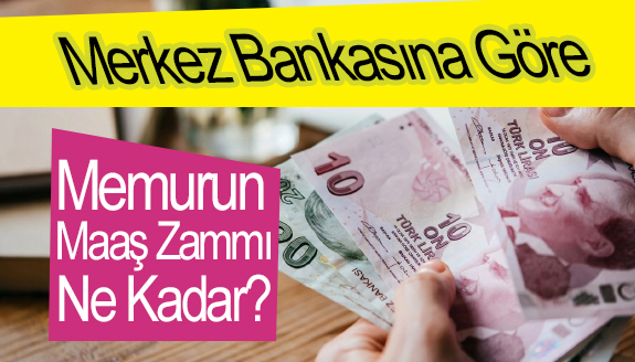 İşte Merkez Bankası verilerine göre memur maaş zammı