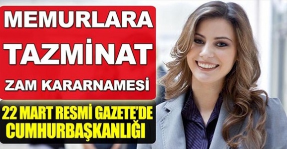 Devlet Memurlarına Ödenecek Zam ve Tazminatlara İlişkin Cumhurbaşkanı Kararı Yayımlandı (Karar Sayısı: 848)