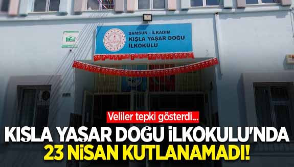 Okul müdürü okula eşofmanla geldi: 23 Nisan kutlanamadı iddiası