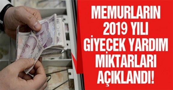 Maliye Bakanlığı memurlara yapılacak giyecek yardımı 2019 yılı genelgesini yayımladı