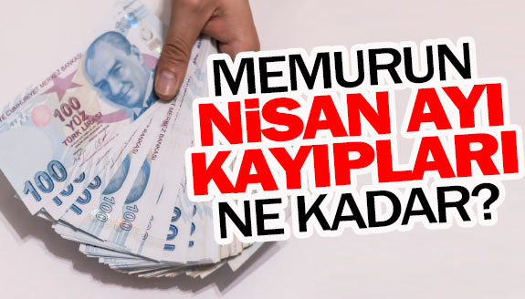 Kadro ve dereceye göre memurun kaybı  kaç lira?