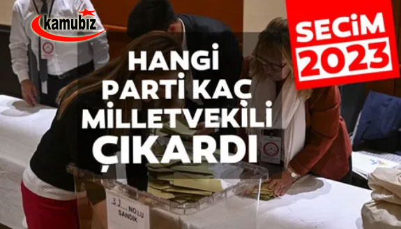 Partilerin Meclis'teki milletvekili sayısı 2018'e göre nasıl değişti?