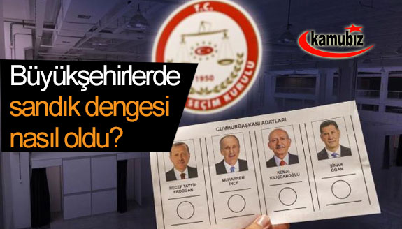 Büyükşehirlerde sandık dengesi nasıl oldu?