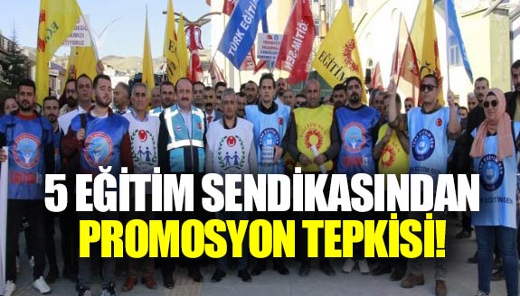 5 eğitim sendikasından promosyon tepkisi! En az 20 bin TL olmalı