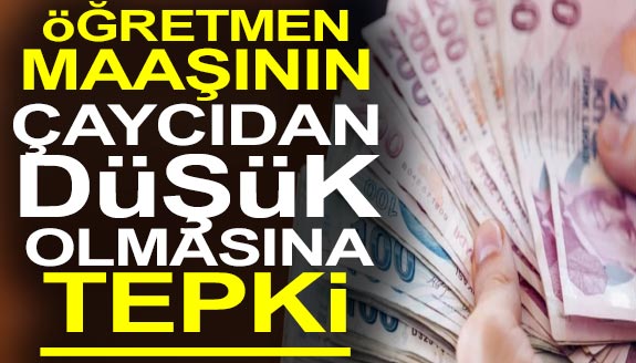 Milletvekilinden öğretmen maaşının, çaycıdan düşük olmasına tepki!