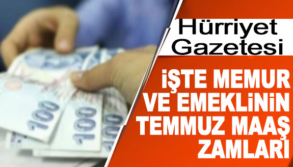 Noyan Doğan: İşte memur ve emeklinin temmuz maaş zamları